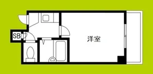 グランロード弁天町【6階】の間取り