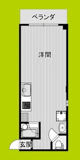 エスポワール夕凪【2階】の間取り