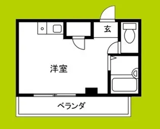 セラ聖賢【4階】の間取り