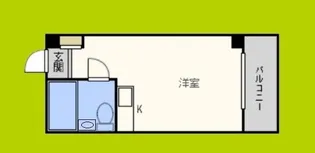 銀玉ハイツ【2階】の間取り