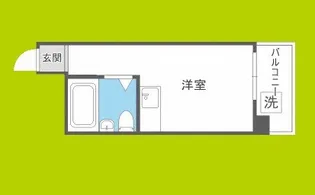 バルビゾン新大阪【5階】の間取り