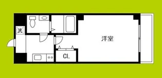 1Kの間取り画像