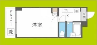 エムロード蒲生【6階】の間取り