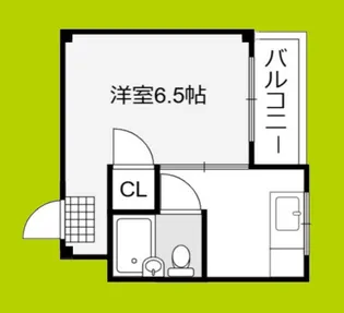 コスモハイツ【3階】の間取り