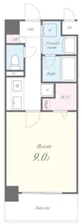 レジデンス南桜塚【2階】の間取り