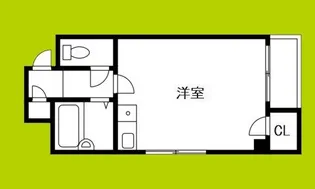 1Kの間取り画像