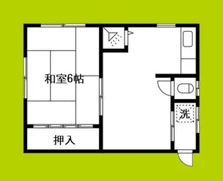 AK西加賀屋【3階】の間取り