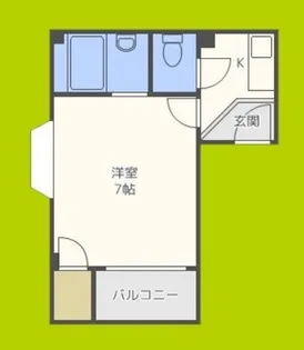 シャルマンJS【5階】の間取り