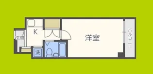 エルデ大手前【4階】の間取り