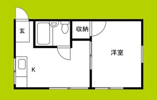 小路ハウス【2階】の間取り
