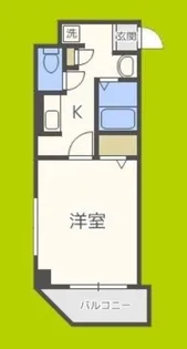 M’プラザ今里弐番館【9階】の間取り