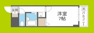 味原青山ビル【7階】の間取り