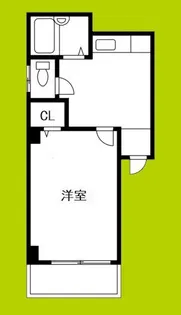 江戸堀コーポ【5階】の間取り
