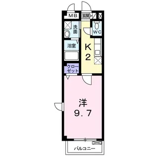 梅桃館【3階】の間取り