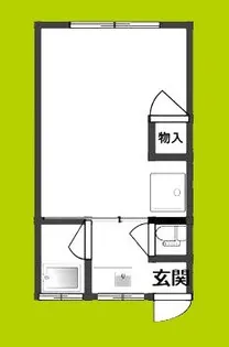 加美東文化住宅【2階】の間取り