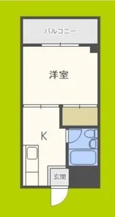 コーポあびこ【4階】の間取り