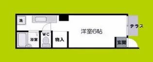ノーブルハイム高尾【1階】の間取り