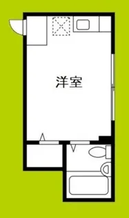 メゾンフラワー【3階】の間取り