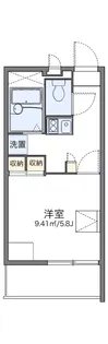 レオパレス春駒マンション【4階】の間取り