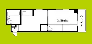 都島ニューハイツ【2階】の間取り