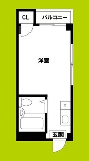 1Rの間取り画像