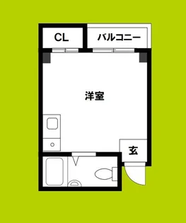 ミキモトビル【4階】の間取り