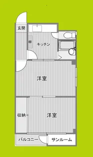 Olive御崎【3階】の間取り