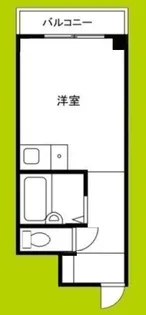 1Rの間取り画像