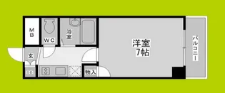 メゾンコウエイ【5階】の間取り