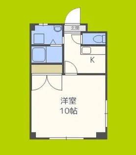 M’プラザ城東六番館【6階】の間取り