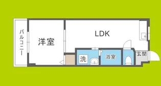 M’プラザ城東弐番館【1階】の間取り