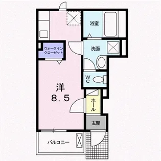 マルベリー【1階】の間取り