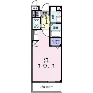 サル ドゥ セジュール【1階】の間取り