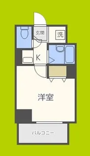 大国町青山ビル 別館【2階】の間取り
