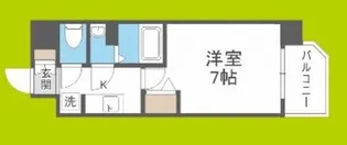 プレミアムコート阿波座WEST【9階】の間取り