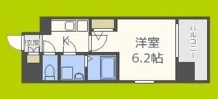 エスリード本町靱公園レジデンス【11階】の間取り