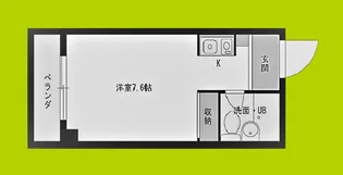 トップヒルズ森之宮【5階】の間取り