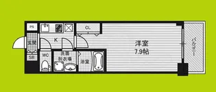 サムティ福島PORTA【4階】の間取り