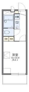 レオパレスIZUO【3階】の間取り