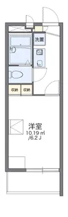 レオパレスコスモスI【1階】の間取り