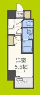 ファーストフィオーレ九条【2階】の間取り