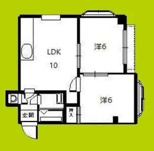 エンパイヤシティ【6階】の間取り