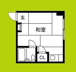 寿ハイツ【3階】の間取り