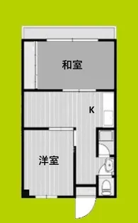 グランベガ平野南【3階】の間取り