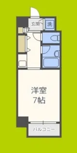 片町コート【9階】の間取り