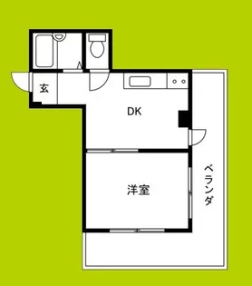 ドムズ河堀口【5階】の間取り
