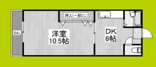メゾン和光【5階】の間取り