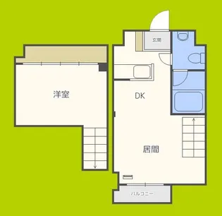 ボンボニエール【6階】の間取り