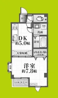 ピーノ・ウエスト【2階】の間取り