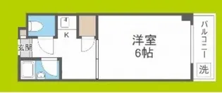 モリビル京橋【8階】の間取り